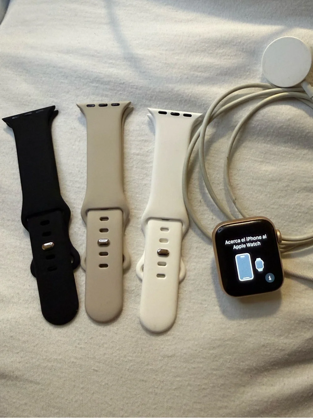 Apple Watch Series 6 40mm with GPS + Cellular with New Bands and Charger Cord